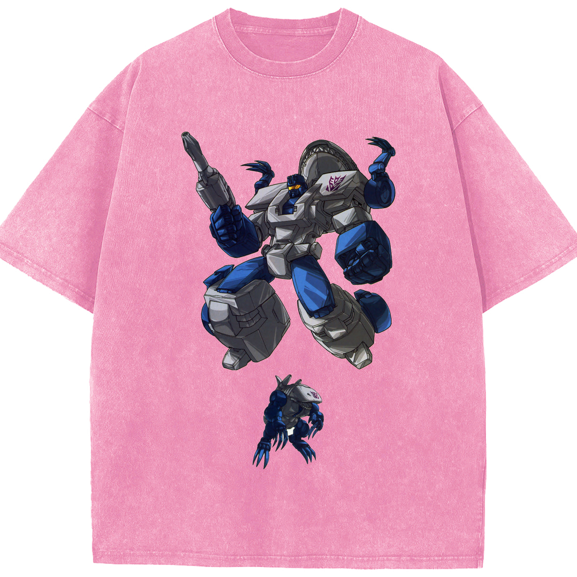 （画像用）  綿100% ヴィンテージ風 半袖Tシャツ（フロントプリント）